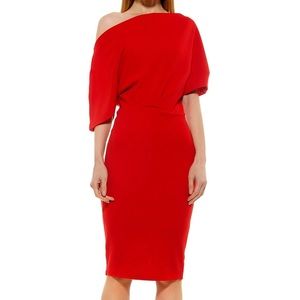 Beautiful red dress!